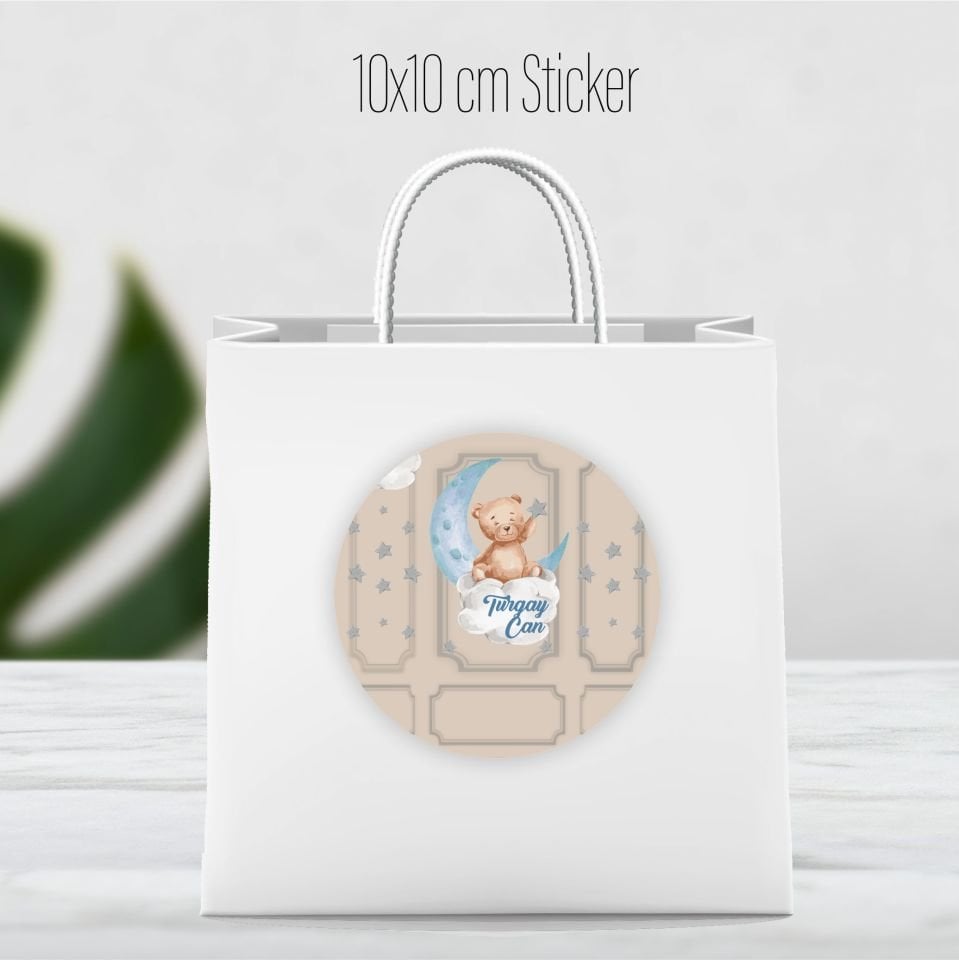 Yapışkanlı Çanta Etiketi