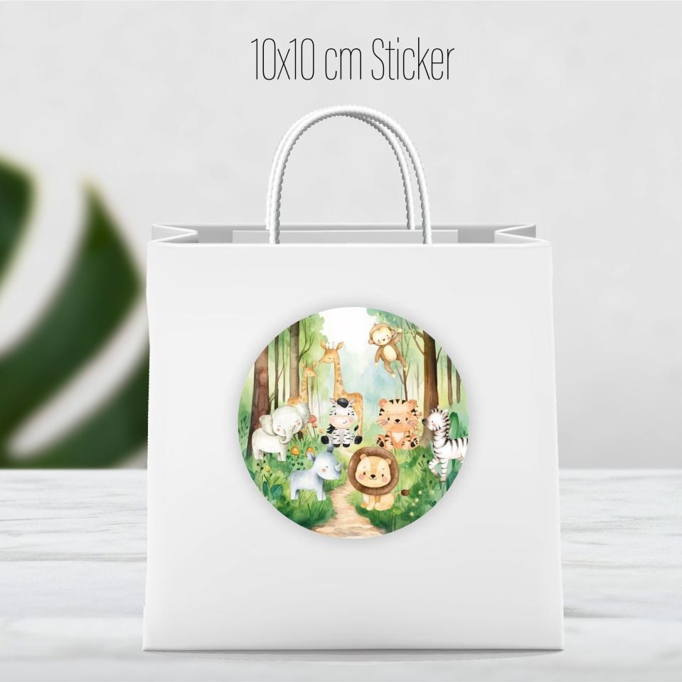 Yapışkanlı Çanta Etiketi