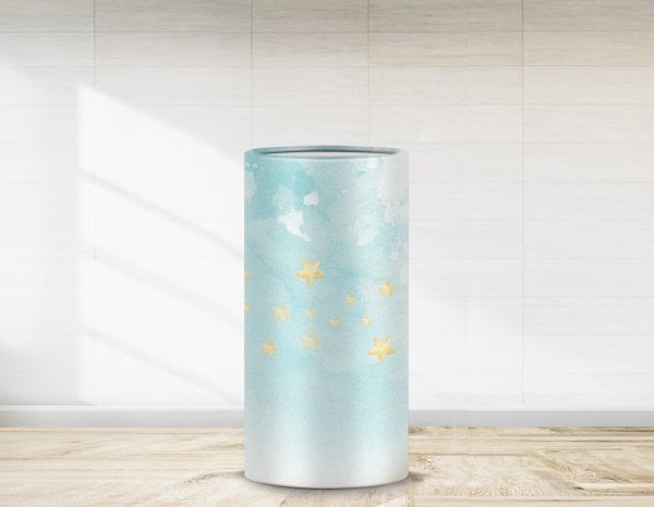 Baby Shower İçin Mavi Strafor Kaplama