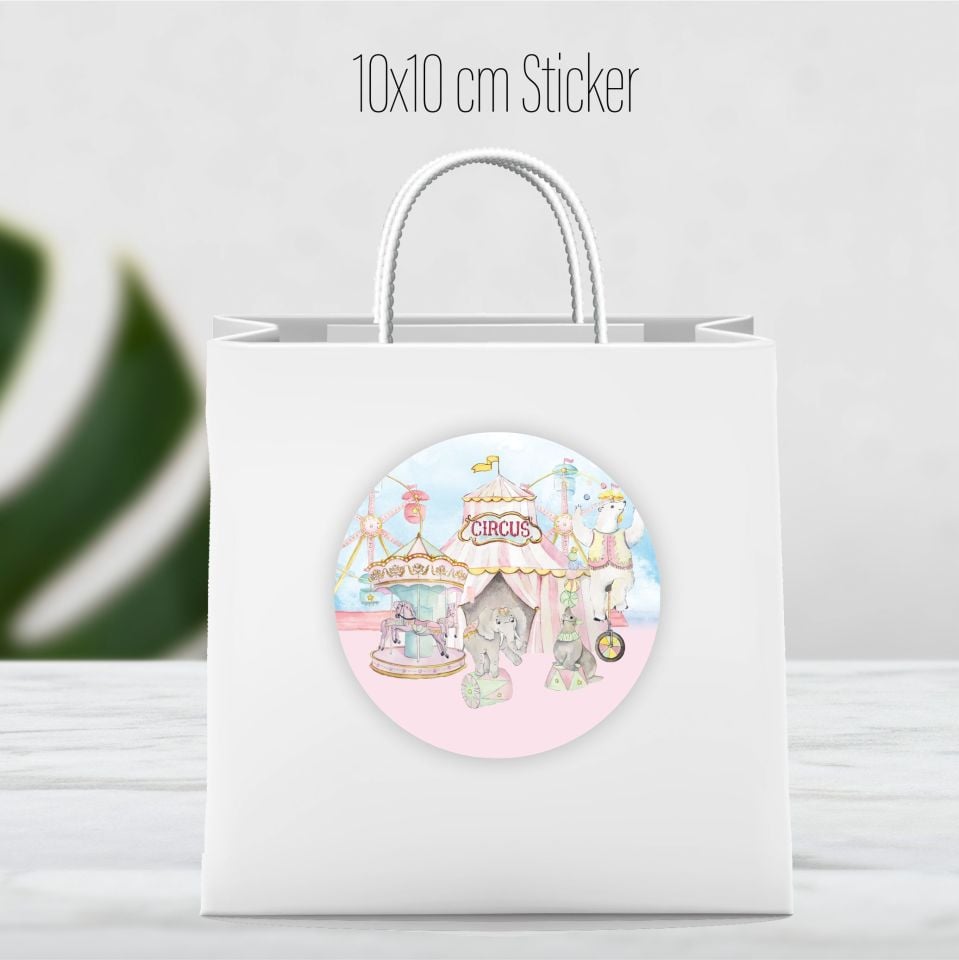 Yapışkanlı Çanta Etiketi