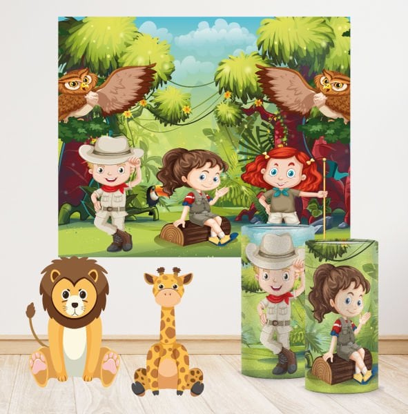 Safari Temalı Mini 2 Paket