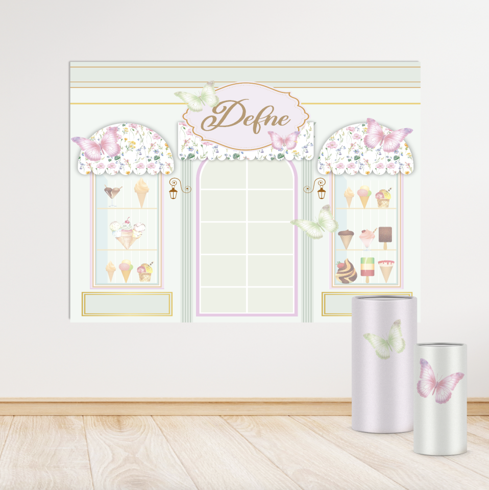 Kelebek Konseptli Mini 4 Paket