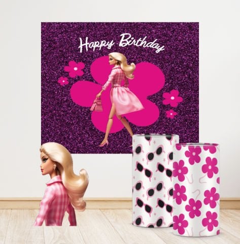 Barbie Teması Mega 4 Paket