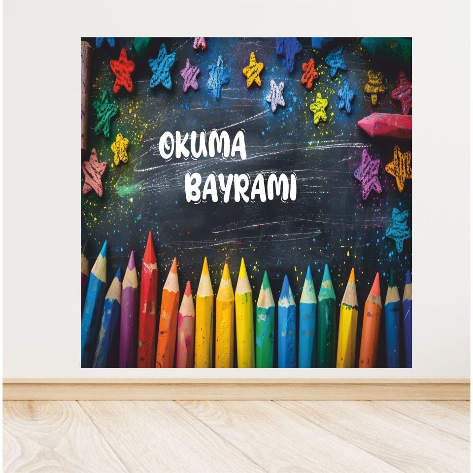 Okuma Bayramı Temalı Afiş