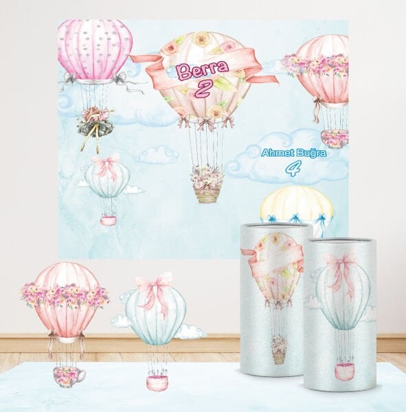 Baby Balon Konseptli Mini 1 Paket