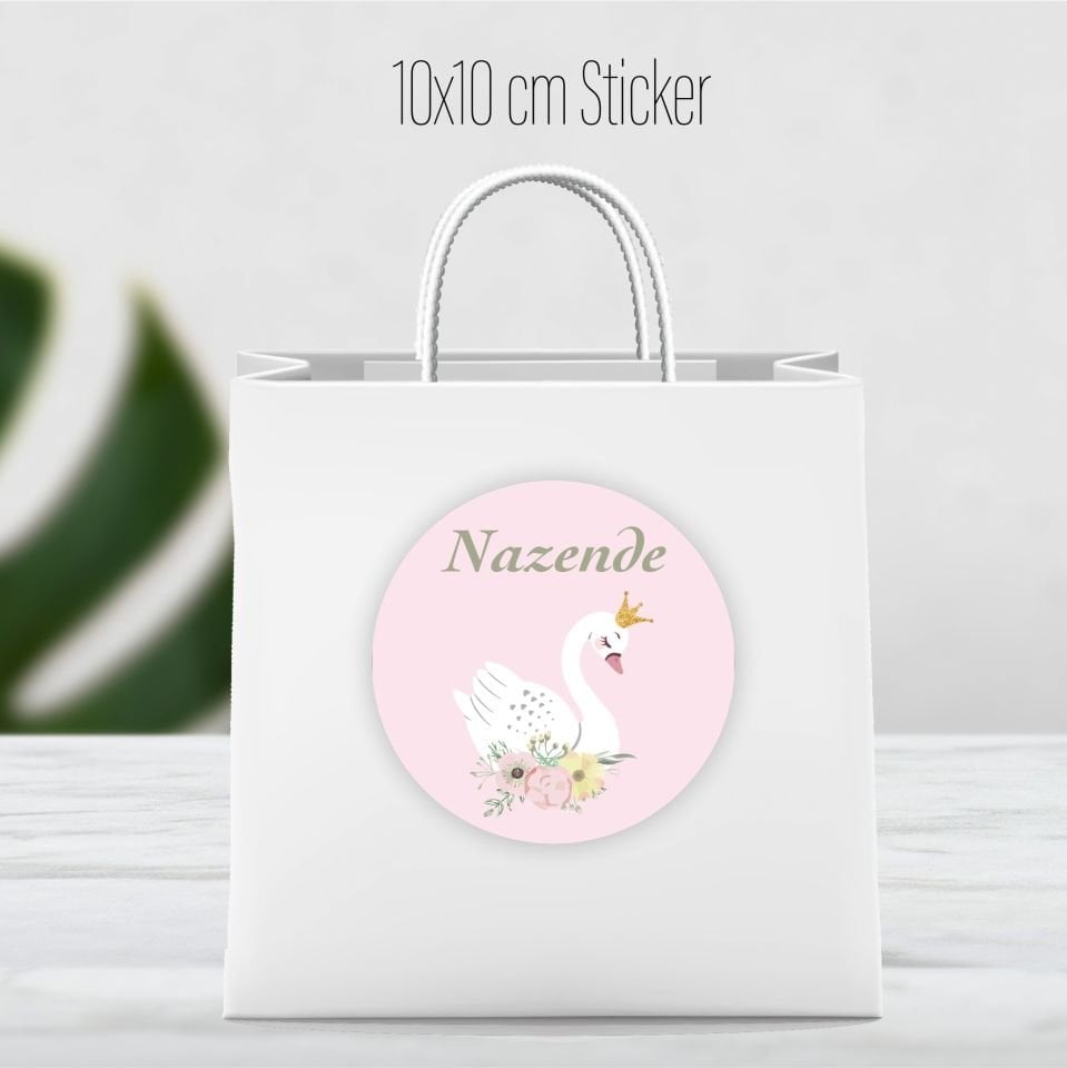 Yapışkanlı Çanta Etiketi