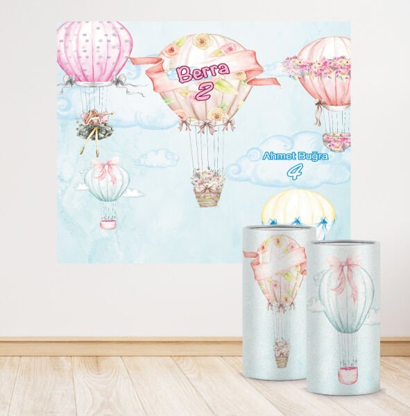 Baby Balon Konseptli Mini 4 Paket