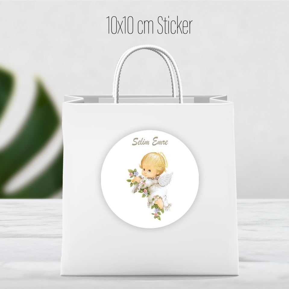 Yapışkanlı Çanta Etiketi