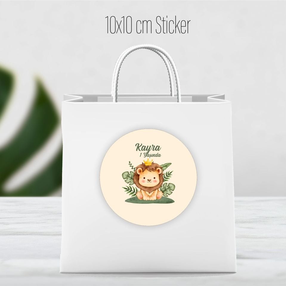 Yapışkanlı Çanta Etiketi