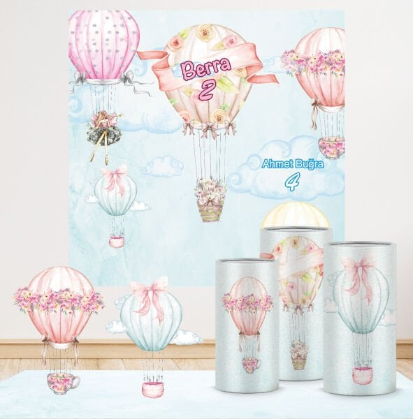 Baby Balon Konseptli Mega 1 Paket