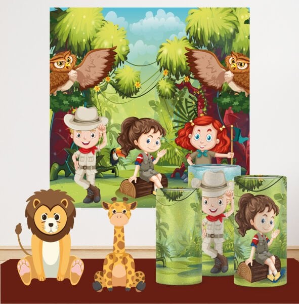 Safari Teması Mega 3 Paket