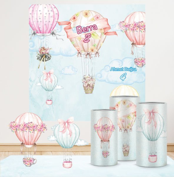 Baby Balon Teması Mega 3 Paket