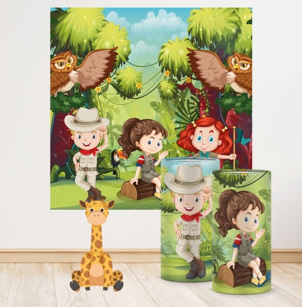 Safari Teması Mega 4 Paket