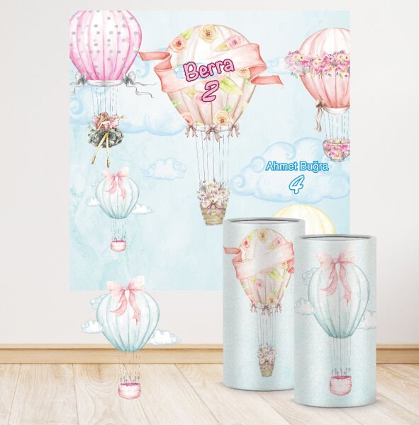 Baby Balon Teması Mega 4 Paket