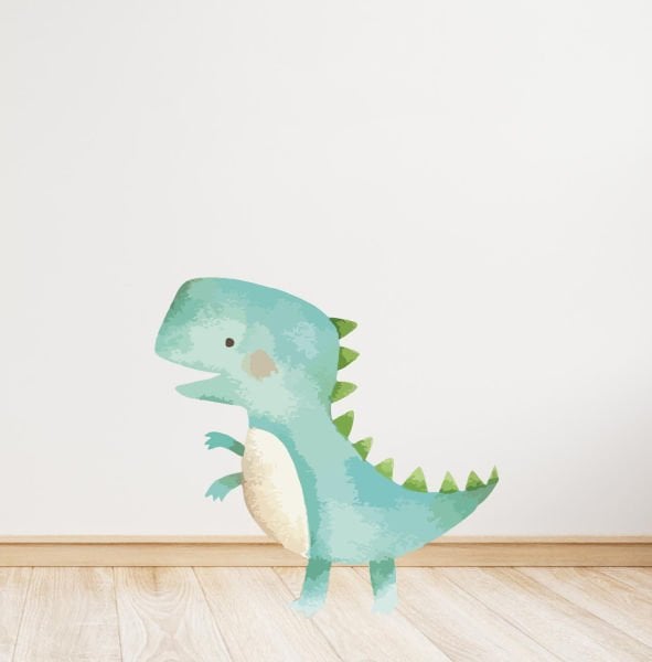 Dino Temalı Ayaklı Pano