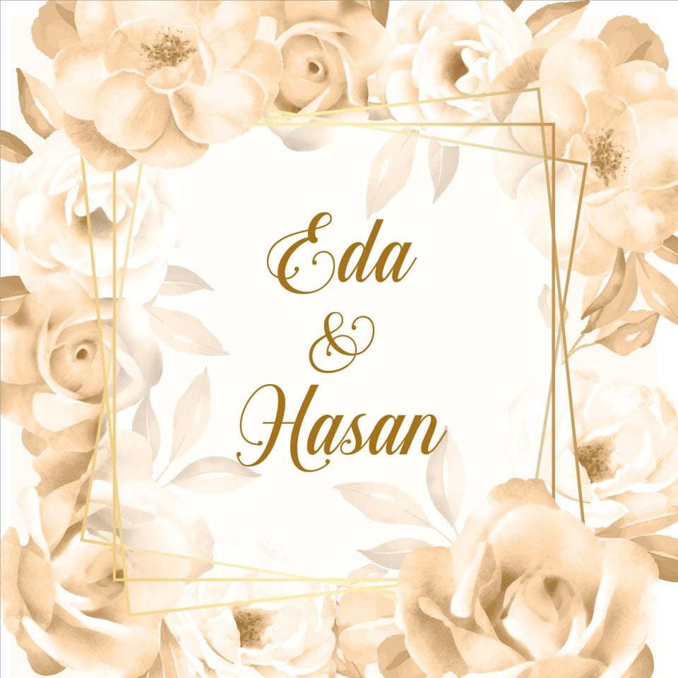 Gül Desenli Dans Pisti Kaplaması