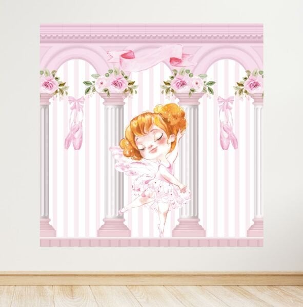 Balerin Temalı Doğum Günü Afişi