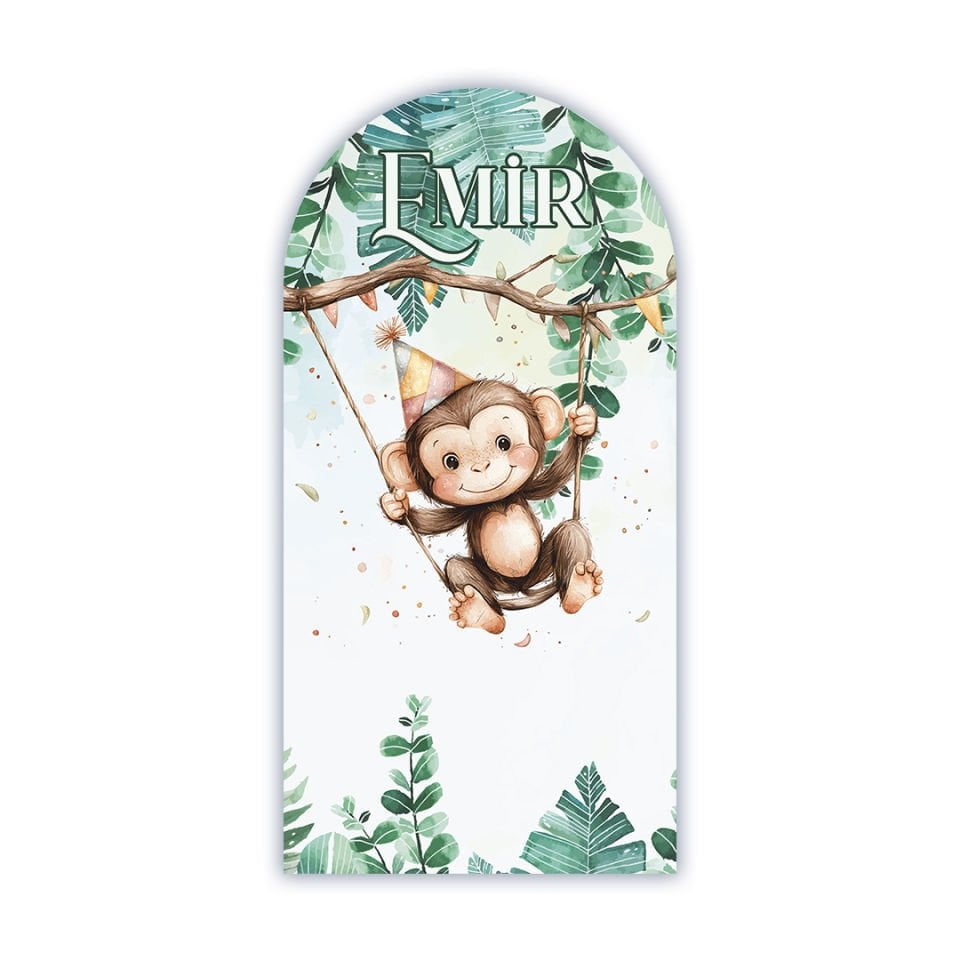 Edda Jumbo Tekli Pano - Maymun Safari