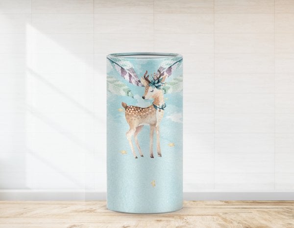 Baby Shower Geyik Temalı Strafor Kaplaması