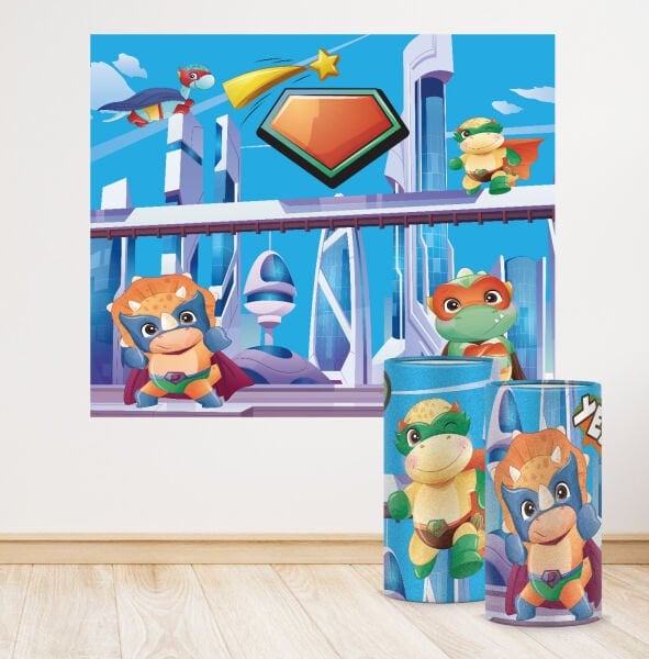 Super Dino Konseptli Mini 4 Paket