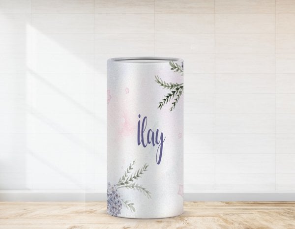 Baby Shower  Lavanta Temalı Strafor Kaplaması