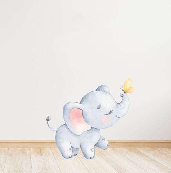 Fil Temalı Ayaklı Pano