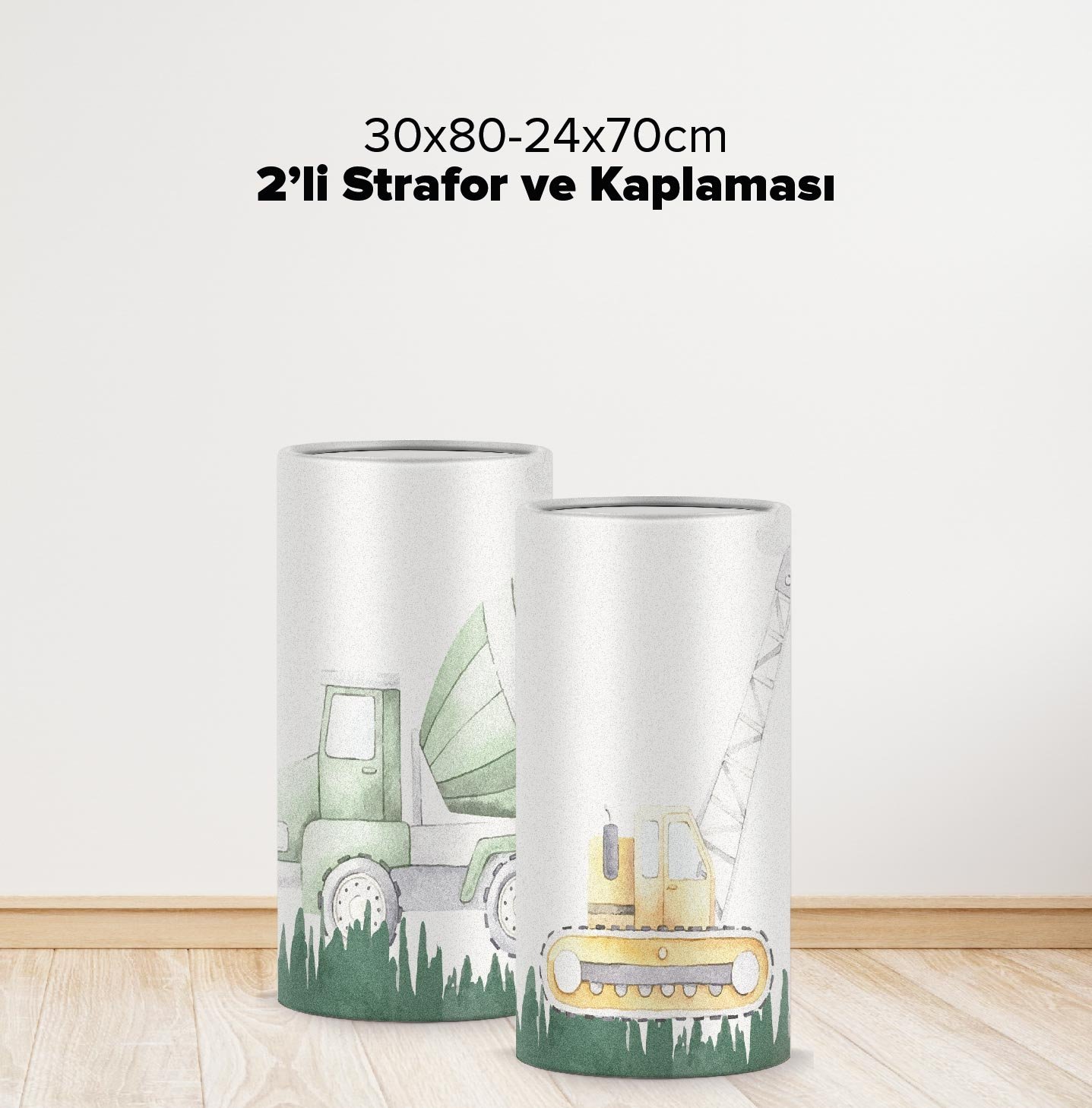 İnşaat Konseptli Mini 3 Paket