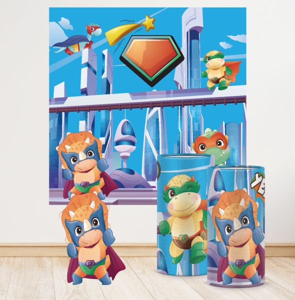 Super Dino Konseptli Mega 4 Paket