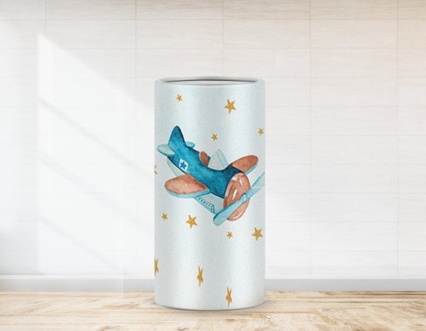 Baby Shower Uçak Temalı Strafor Kaplaması