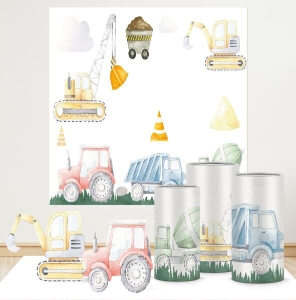 İnşaat Konseptli Mega 1 Paket