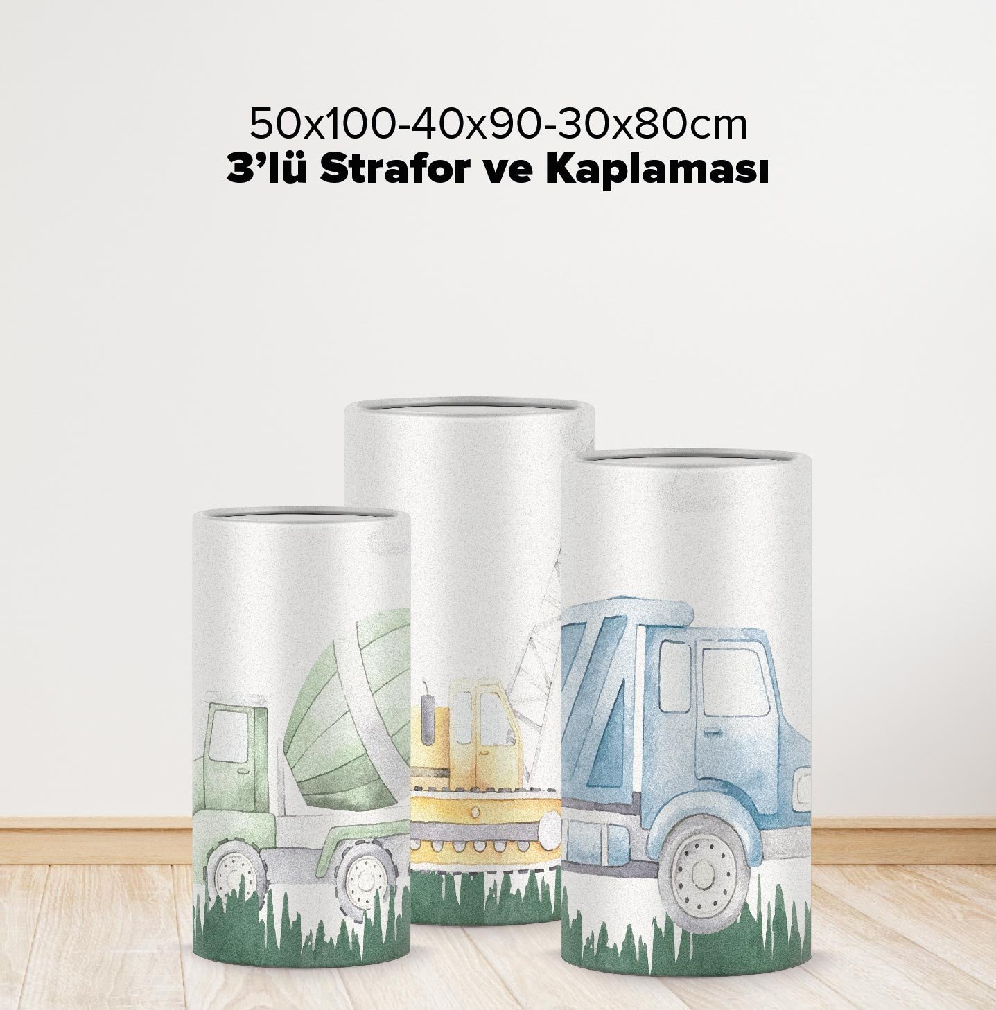 İnşaat Konseptli Mega 1 Paket