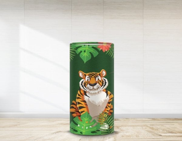 Safari  Kaplan Temalı Strafor Kaplaması