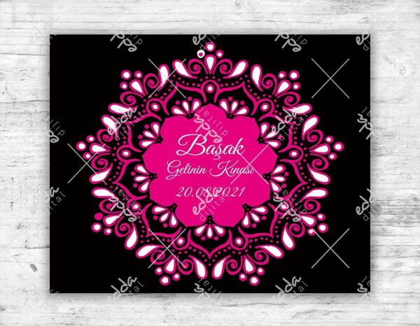 Mor Kına Pisti Kaplaması