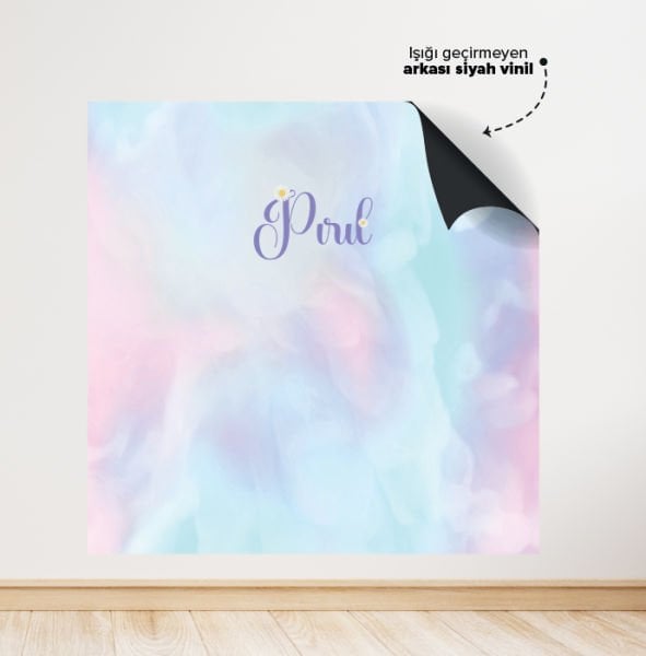 Papatya Konsepti Doğum Günü Afişi