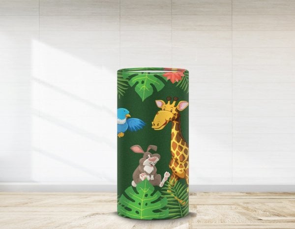 Safari Hayvanları Temalı Strafor Kaplaması