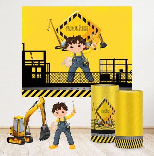 İnşaat Temalı Mini 2 Paket