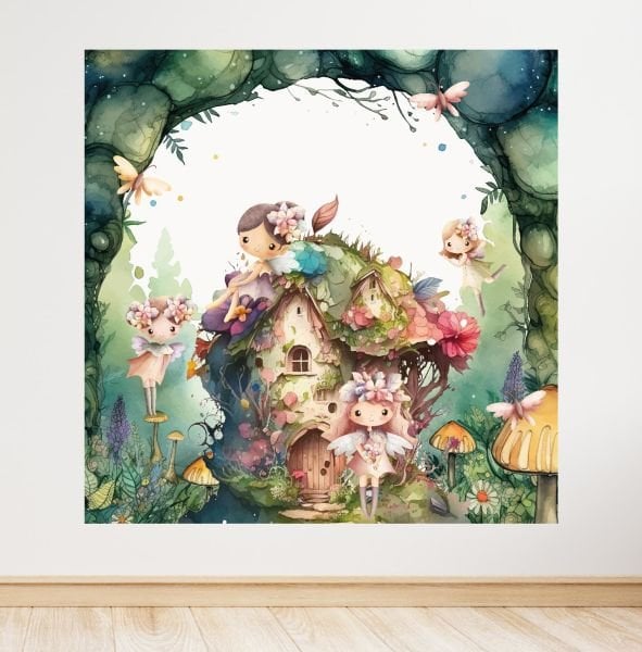 Peri Kızı Doğum Günü Afişi