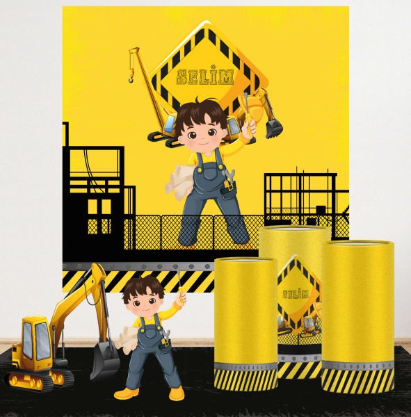 İnşaat Konseptli Efsane 1 Paket