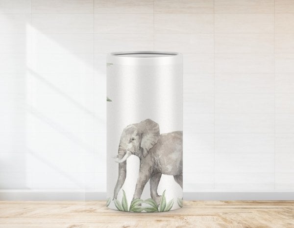 Safari Fil  Temalı Strafor Kaplaması