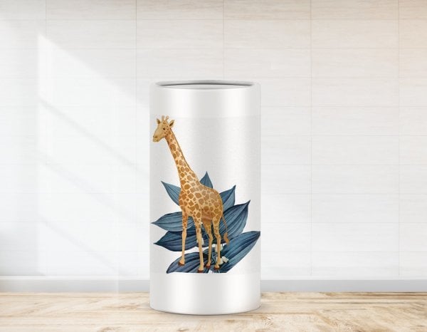 Safari Zürafa Temalı Strafor Kaplaması 81*70