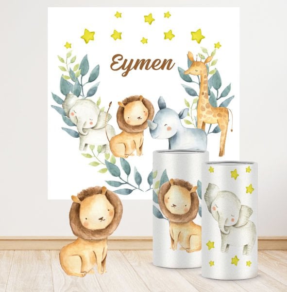 Safari Teması Mega 4 Paket