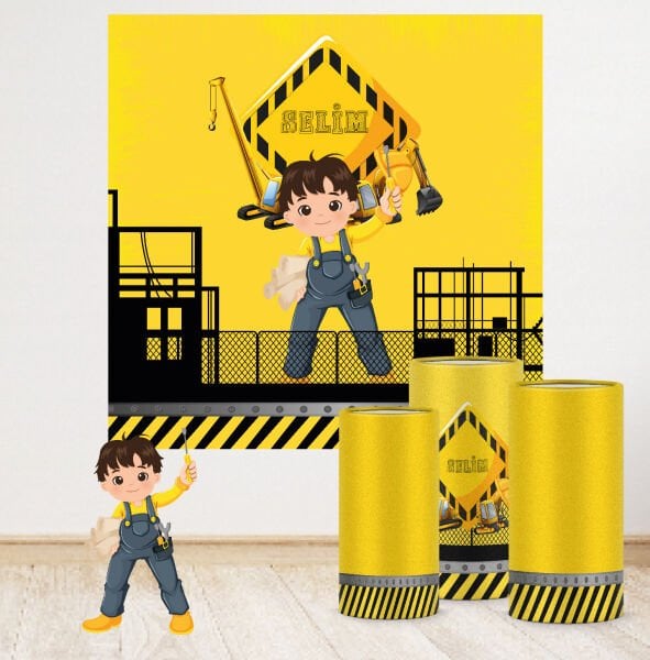 İnşaat Teması Efsane 3 Paket