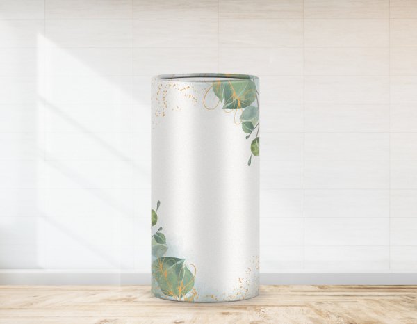 Baby Shower Konsepti Yaprak Temalı  Strafor Kaplaması