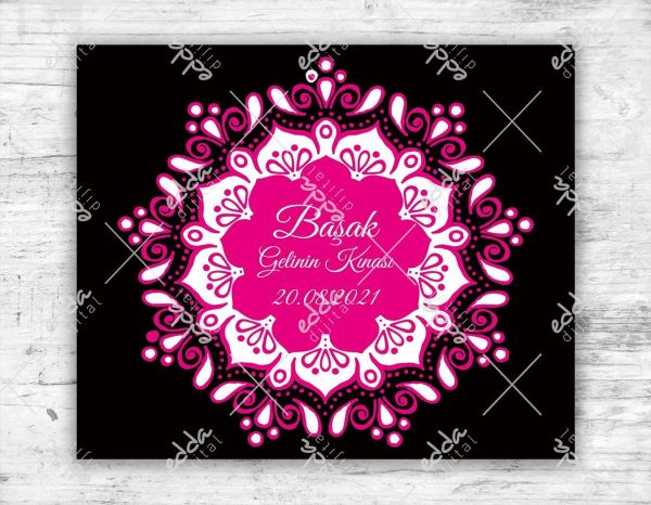 Desenli Mor Dans Pisti Kaplaması