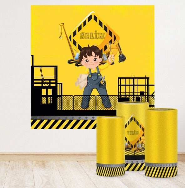 İnşaat Konseptli Efsane 4 Paket