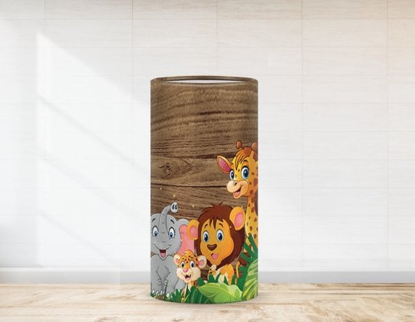 Safari  Hayvanları Temalı Strafor Kaplaması