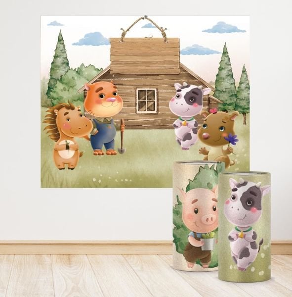 Çiftlik Konseptli Mini 4 Paket