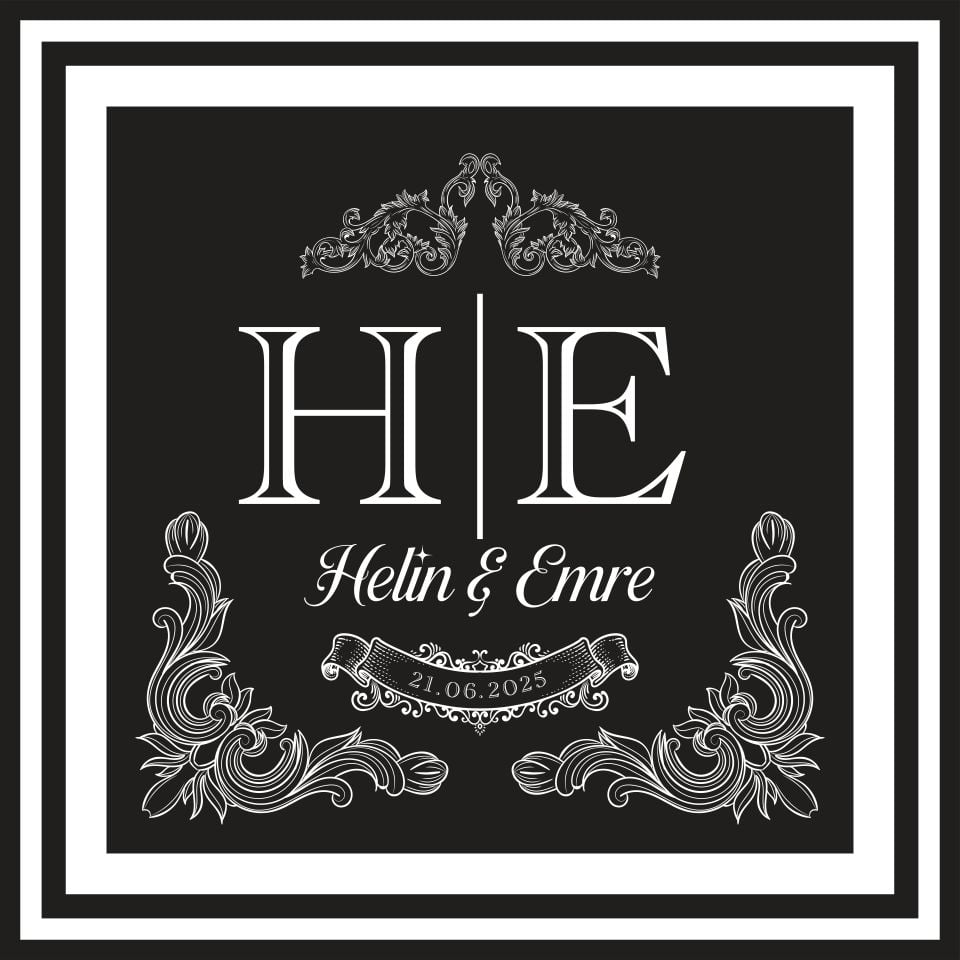 Siyah Beyaz Desenli Dans Pisti Kaplaması