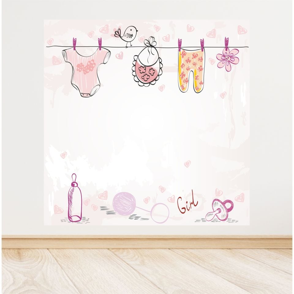 Baby Shower Temalı Afiş