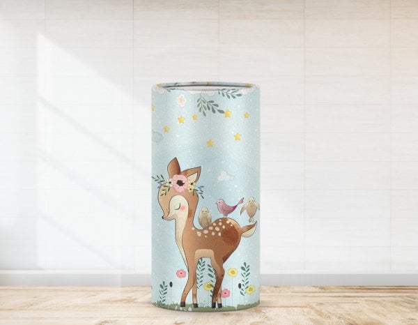 Baby Shower Geyik Temalı Strafor Kaplaması